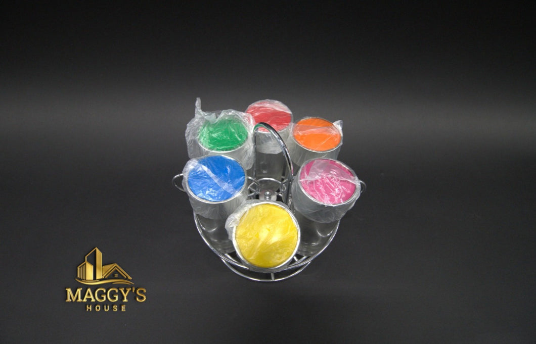 Assorted Colors Seasoning Rack